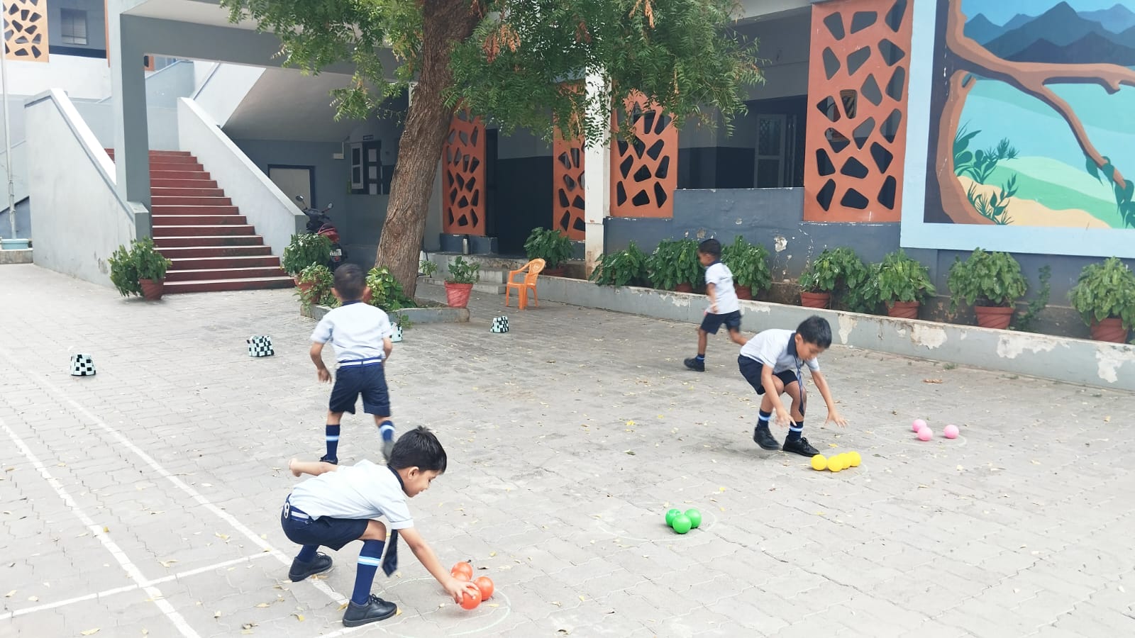 Gross Motor Skill Activity – Ball Passing Backward